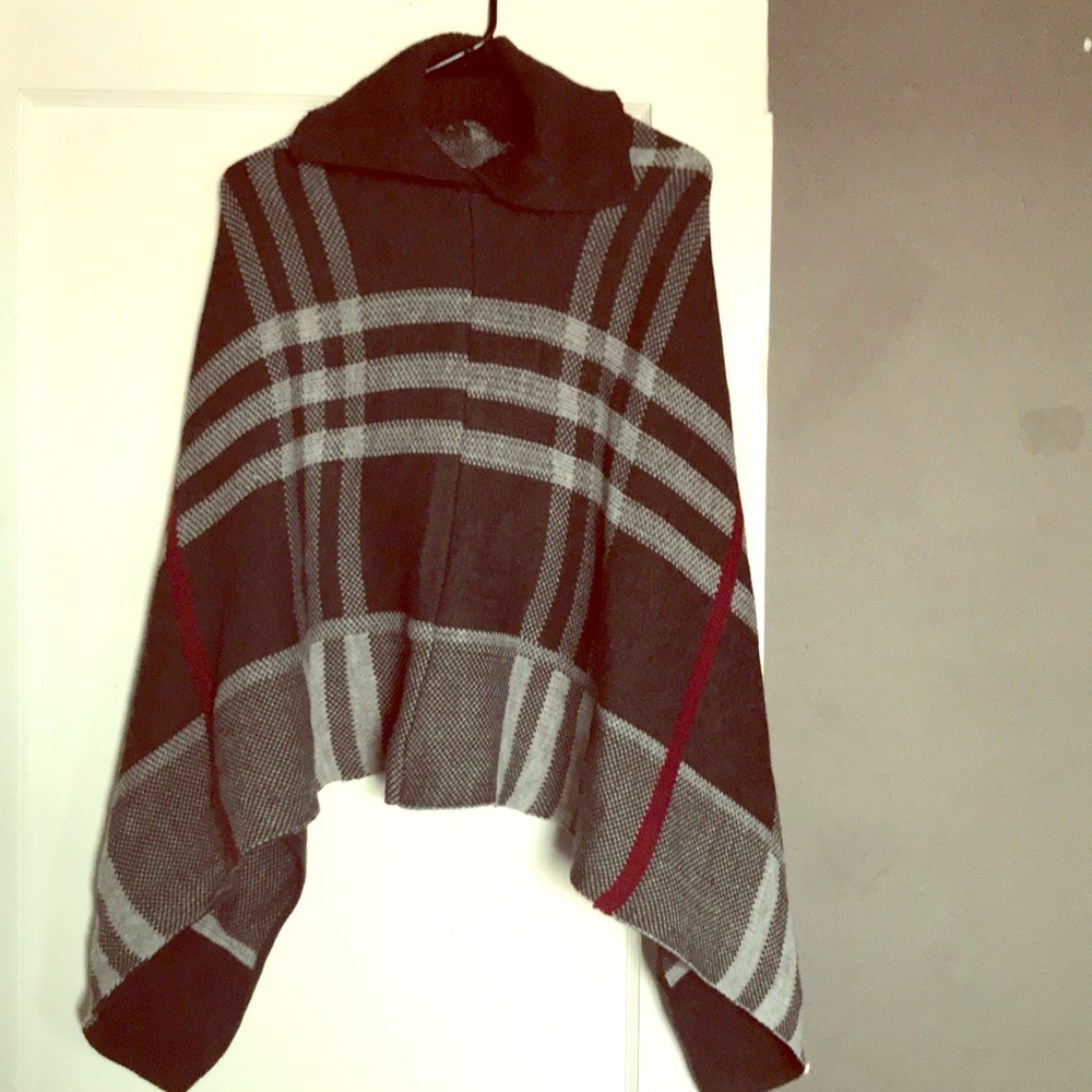 Awesome classy fall/winter shawl!
